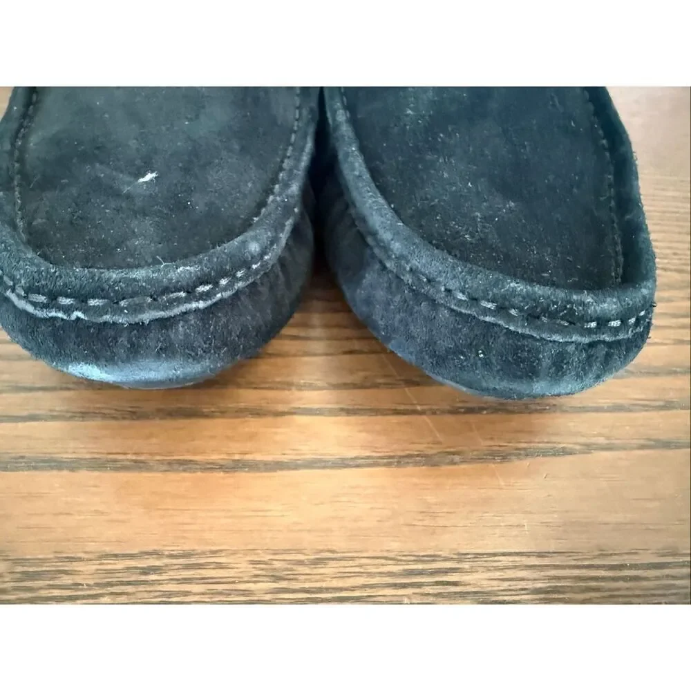 Gucci Horsebit Nubuck Driving Loafer